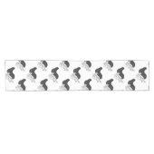 Hand Silhouette Camel Kurzer Tischläufer (Horizontal)