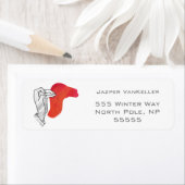 Hand Silhouette Camel Red (Insitu)