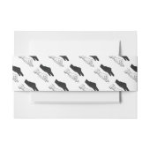 Hand-Silhouette-Duck Einladungsbanderole (Vorderseite Beispiel)