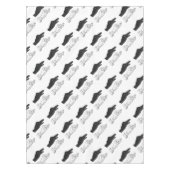 Hand-Silhouette-Duck Tischdecke (Vorderseite)