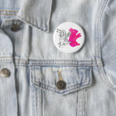 Hand-Silhouette-Hase Pink Button (Beispiel)