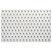 Hand Silhouette Wolf Stoff (Fat Quarter (45,7 x 55,9 cm))