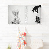 Hand Skeleton Halloween Banner (Insitu)