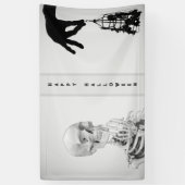 Hand Skeleton Halloween Banner (Vertikal)