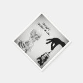 Hand Skeleton Halloween Paper Napkin Serviette (Ecke)