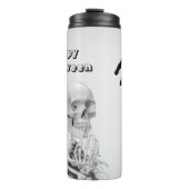 Hand Skelett Halloween Thermal Tumbler Thermosbecher (Vorderseite)