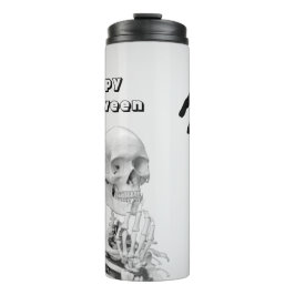 Hand Skelett Halloween Thermal Tumbler Thermosbecher