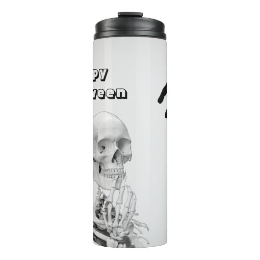 Hand Skelett Halloween Thermal Tumbler Thermosbecher (Vorderseite)
