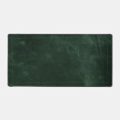 Hand-Stitched Style Forest Green Scholar Mug Schreibtischunterlage (Vorderseite)