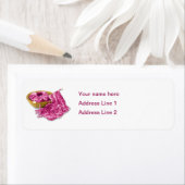 Hand Strick Fuchsia Chenille Garne (Insitu)