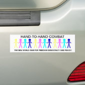 HAND-T0-HAND KAMPF... AUTOAUFKLEBER (Auf Auto)