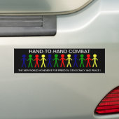 HAND-T0-HAND KAMPF... AUTOAUFKLEBER (Auf Auto)