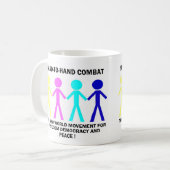 HAND-T0-HAND KAMPF... KAFFEETASSE (Vorderseite Links)