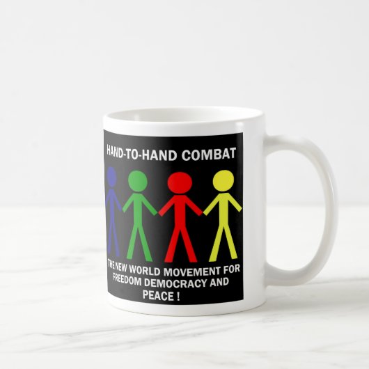 HAND-T0-HAND KAMPF... KAFFEETASSE (Rechts)