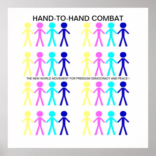 HAND-T0-HAND KAMPF... POSTER (Vorne)