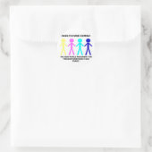 HAND-T0-HAND KAMPF... RUNDER AUFKLEBER (Tasche)