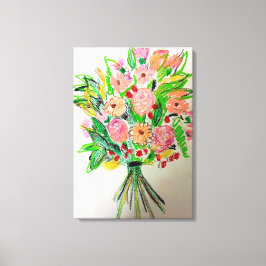 Hand Tied Bouquet Leinwanddruck