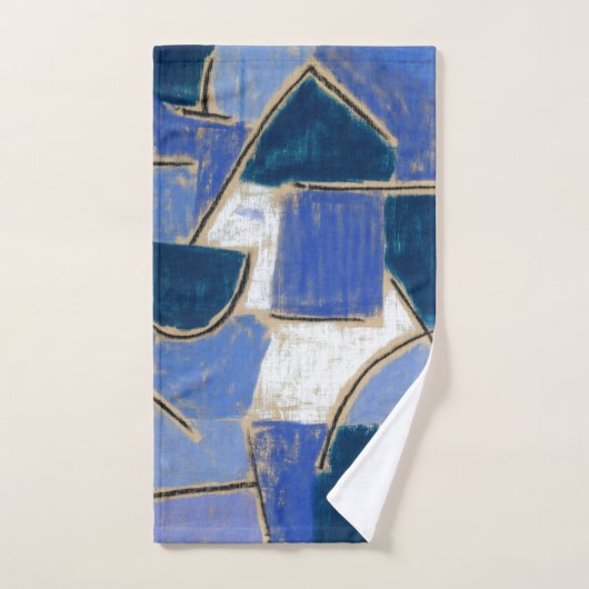 HAND TOWEL : PAUL KLEE : BLAUE NACHT HANDTUCH (Handtuch)