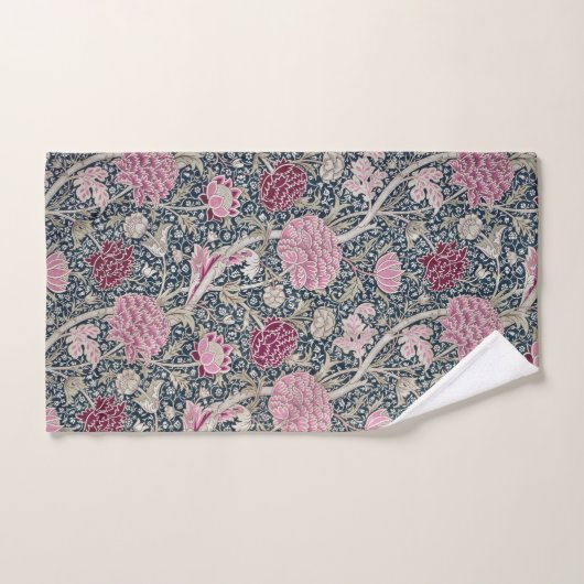 HAND TOWEL : WILLIAM MORRIS : CRAY DESIGN HANDTUCH (Handtuch)