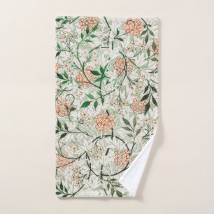 HAND TOWEL : WILLIAM MORRIS : JASMINE HANDTUCH