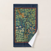 HAND TOWEL : WILLIAM MORRIS : PHEASANT DESIGN HANDTUCH (Handtuch)