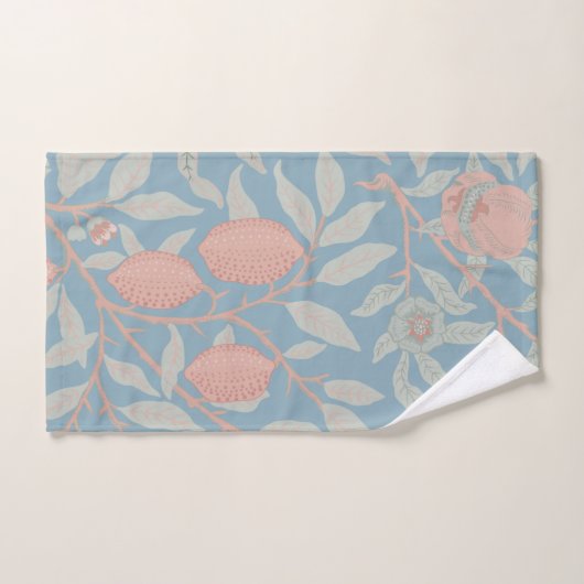 HAND TOWEL : WILLIAM MORRIS : POMEGRANATE HANDTUCH (Handtuch)