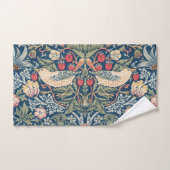 HAND TOWEL : WILLIAM MORRIS : STRAWBERRY THIEVES HANDTUCH (Handtuch)