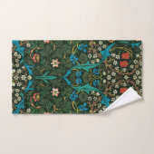 HAND TOWEL : WILLIAM MORRIS : TULIP DESIGN HANDTUCH (Handtuch)