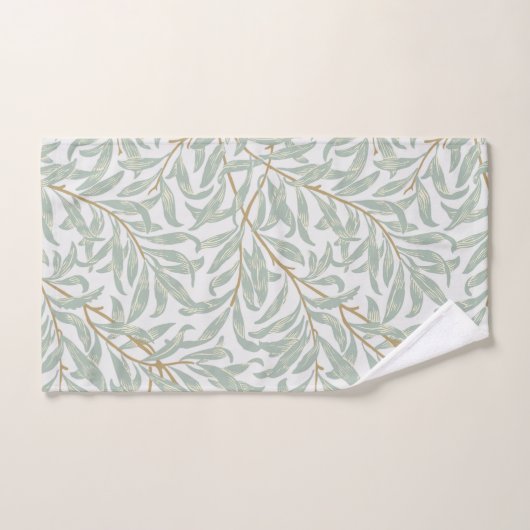 HAND TOWEL : WILLIAM MORRIS : WILLOW DESIGN HANDTUCH (Handtuch)