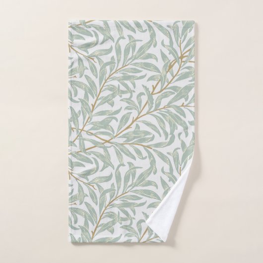 HAND TOWEL : WILLIAM MORRIS : WILLOW DESIGN HANDTUCH (Handtuch)
