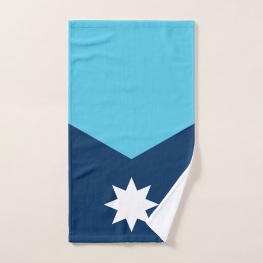 Hand Towel with Flag of Minnesota Handtuch (Handtuch)