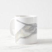 Hand u. Bürste - Tasse (Vorderseite Links)