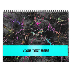 Hand- und digital gemalte Musterkunst 44 Kalender