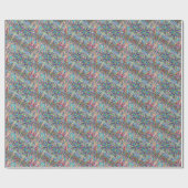 Hand und digital gestrichen Muster Art 10 Geschenkpapier (Flach)