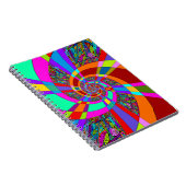 Hand und digital gestrichen Muster Art 3 Notizblock (Rechte Seite)