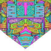 Hand und digital gestrichen Muster Art 5 Tischdecke (Schrägansicht)