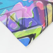 Hand und digital gestrichen nahtloses Muster 56 Fleecedecke (Ecke)