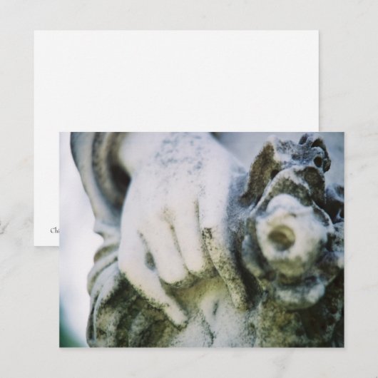 Hand und Kranz Postkarte (Vorne/Hinten)