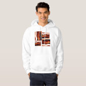 Hand unter Feuer Hoodie (Vorne ganz)