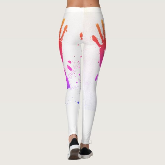 Hand voll leggings (Rückseite)