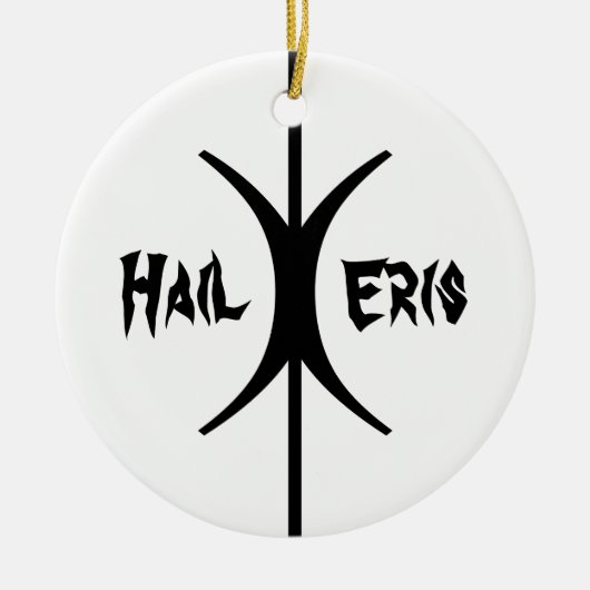 Hand von Eris/von heiliger Chao Verzierung Keramikornament (Vorne)