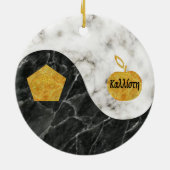 Hand von Eris/von heiliger Chao Verzierung Keramikornament (Hinten)