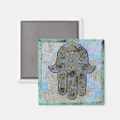 Hand von Fatima Magnet (Vorderseite/Rückseite)