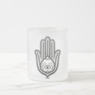 Hand von Fatima Mattglastasse
