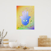 Hand von Fatima Poster (Küche)