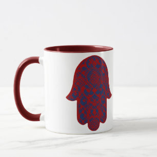 Hand von Fatima Tasse