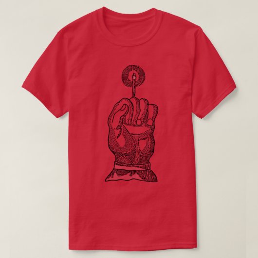 Hand von Glory Macabre Fan Art1 T-Shirt (Design vorne)