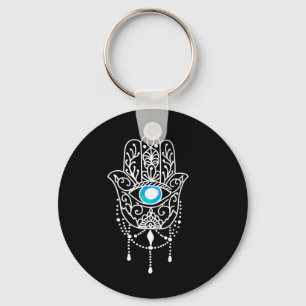Hand von Hamsa Böser Blick Namaste Yoga Meditation Schlüsselanhänger