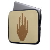Hand von Saruman Laptopschutzhülle (Vorderseite Links)