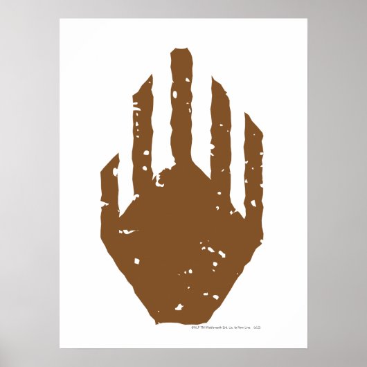 Hand von Saruman Poster (Vorne)
